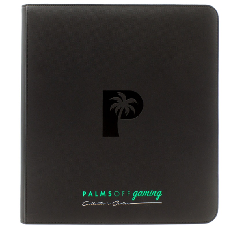 Palms Off Gaming – Limited Edition 12 Pocket Zip Trading Card Binder