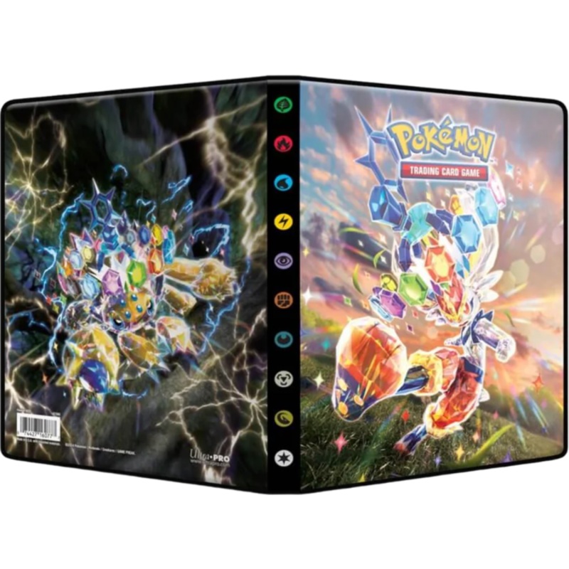 ULTRA PRO Pokmon – 4 Pocket Portfolio Scarlet & Violet 7 Stellar Crown