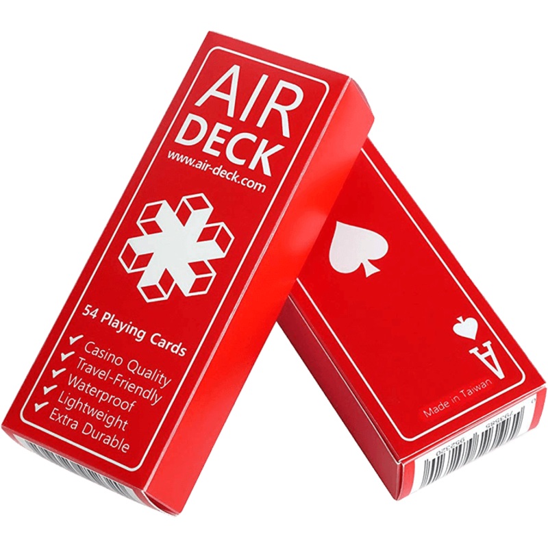 Air Deck Playing Cards – Red
