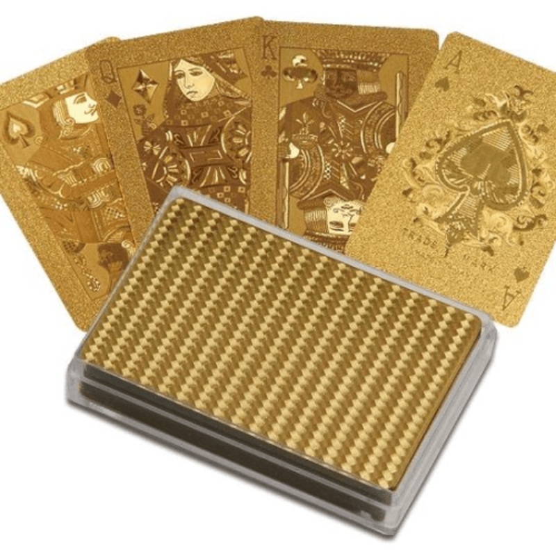 Royal 100% Plastic Gold Deck