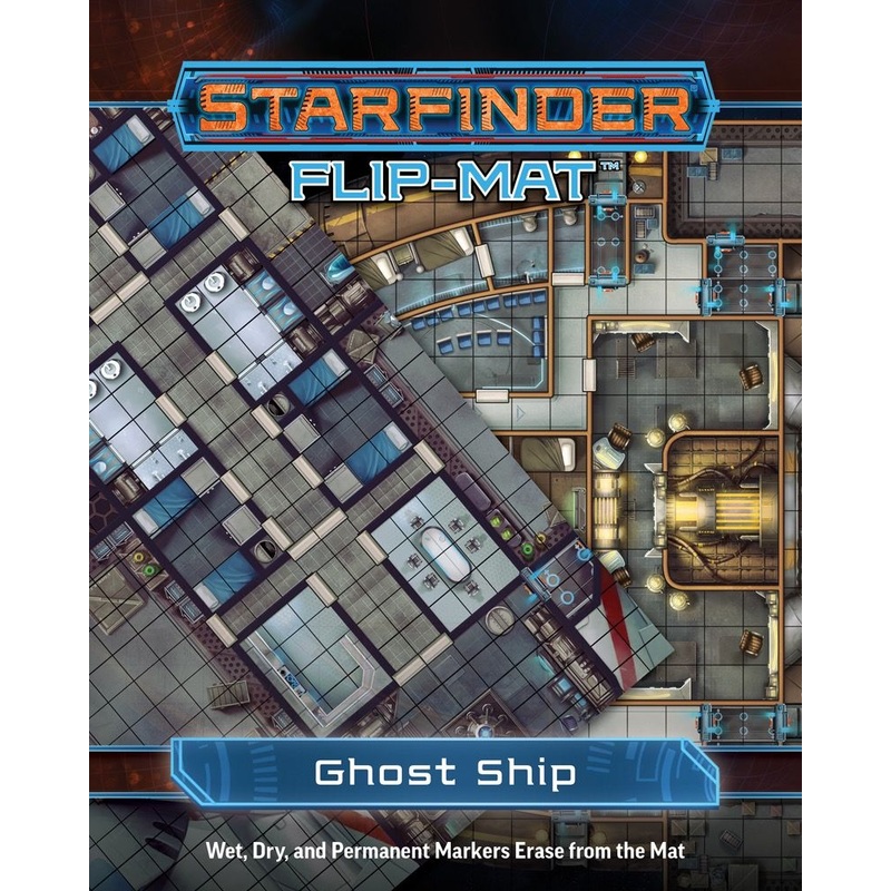 Starfinder Flip Mat Starship Ghost Ship