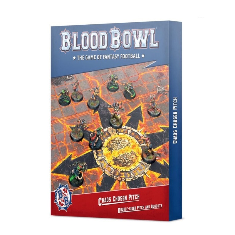 Blood Bowl – Chaos Chosen Pitch & Dugouts (200-46)