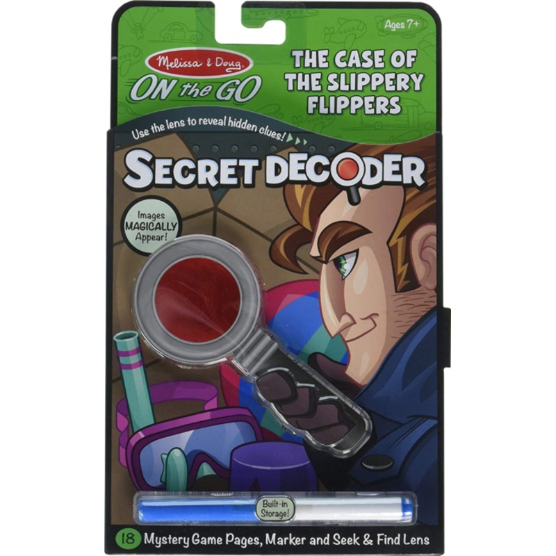 Melissa & Doug – On The Go – Secret Decoder – Slippery Flippers