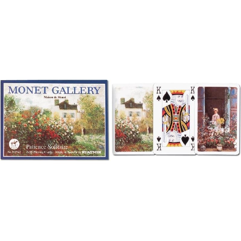 Piatnik: Monet Maison De Monet Pack Playing Cards
