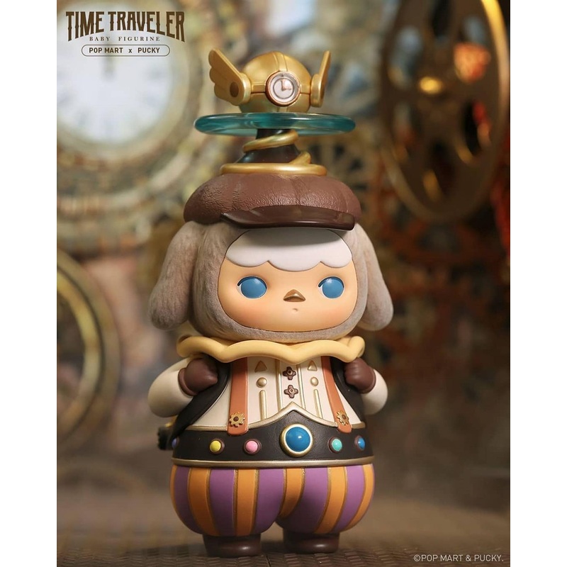 POP MART Pucky Planet Explorer-Time Traveler Baby Figurine